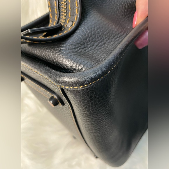 COACH 1941 Black Pebble Leather Rogue 25 Style #54536 - Picture 12 of 16